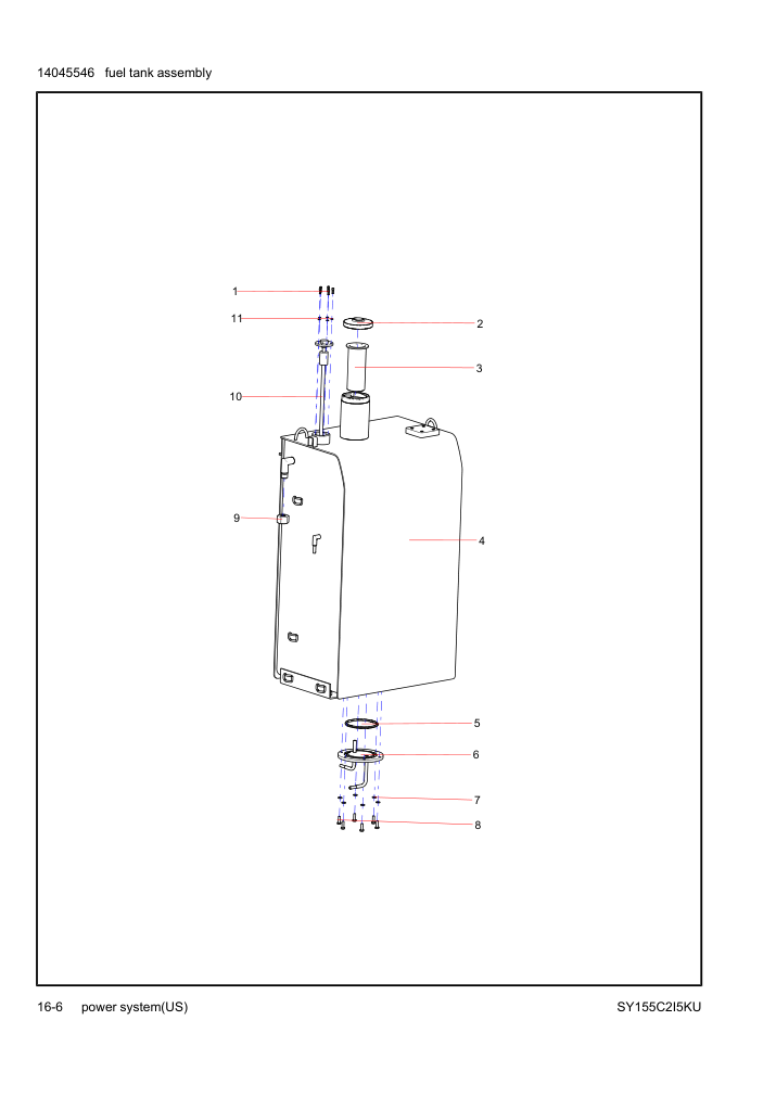 14045546 Fuel Tank Assembly