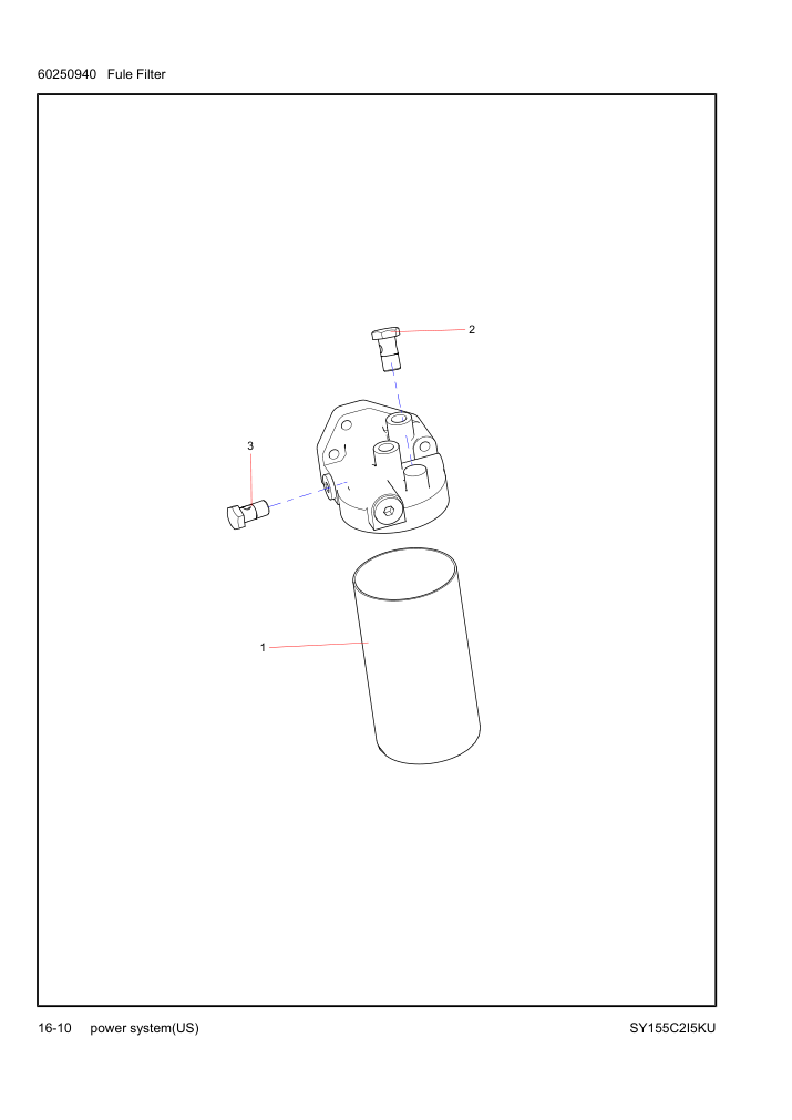 60250940 Fuel Filter