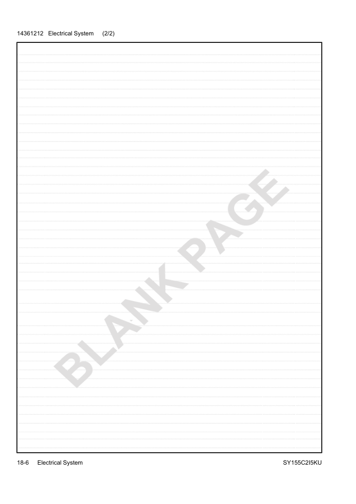 14361212 Electrical System