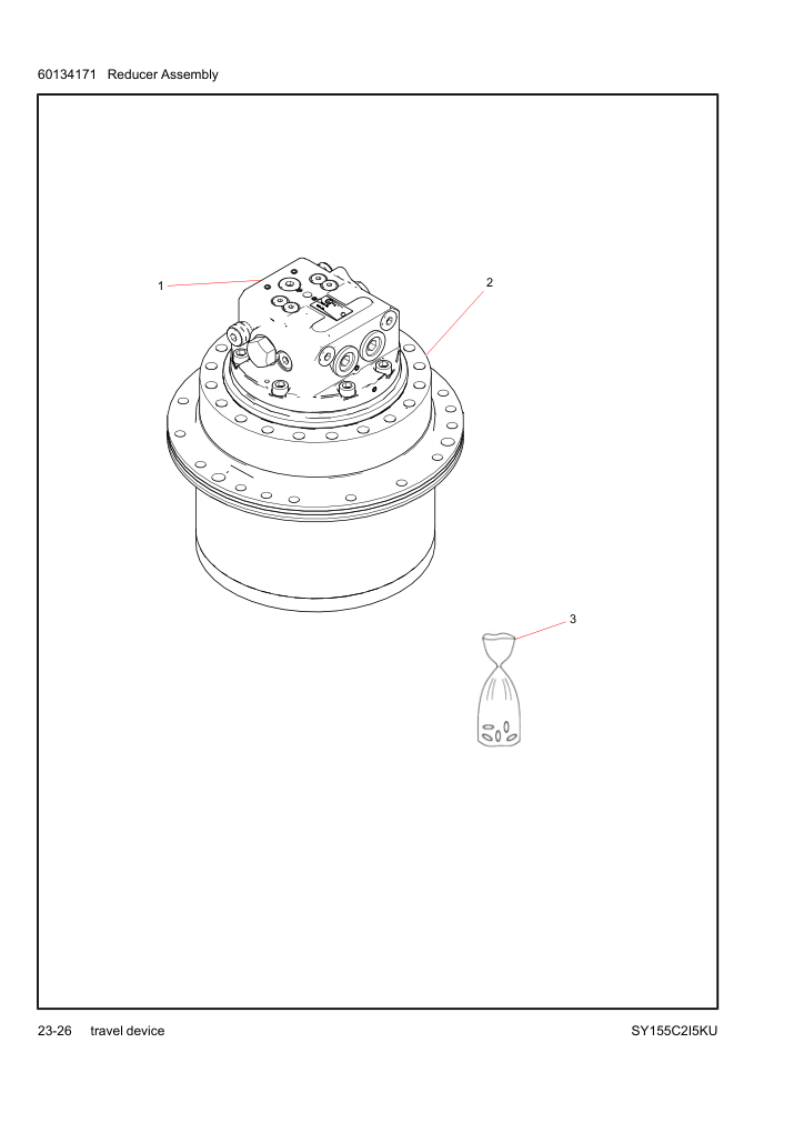 60134171 Reducer Assembly