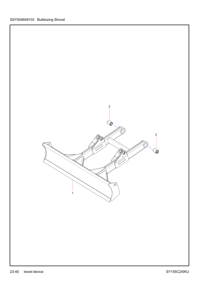 SSY004649103 Bulldozing Shovel