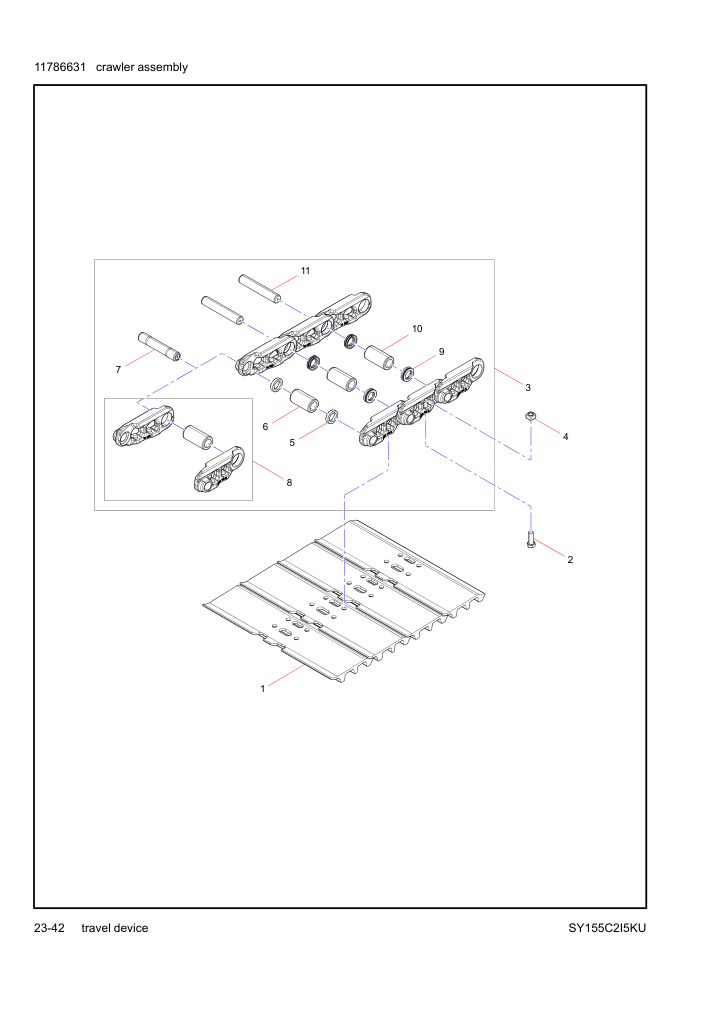 11786631 Crawler Assembly