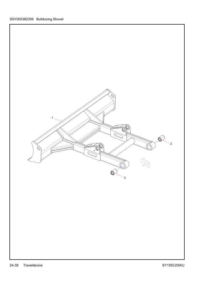 SSY005382359 Bulldozing Shovel