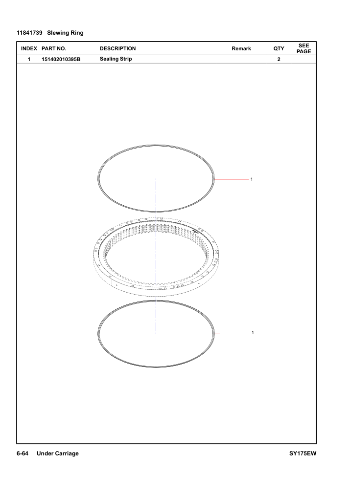 11841739 Slewing Ring