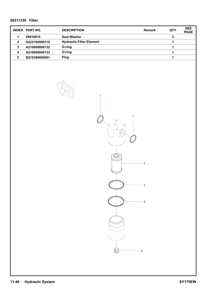 60211330 Filter