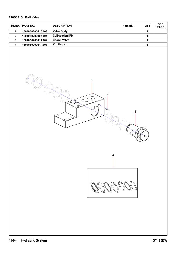 61003810 Ball Valve
