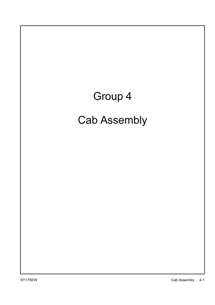 SSY011977770 Upper Vehicle Assembly