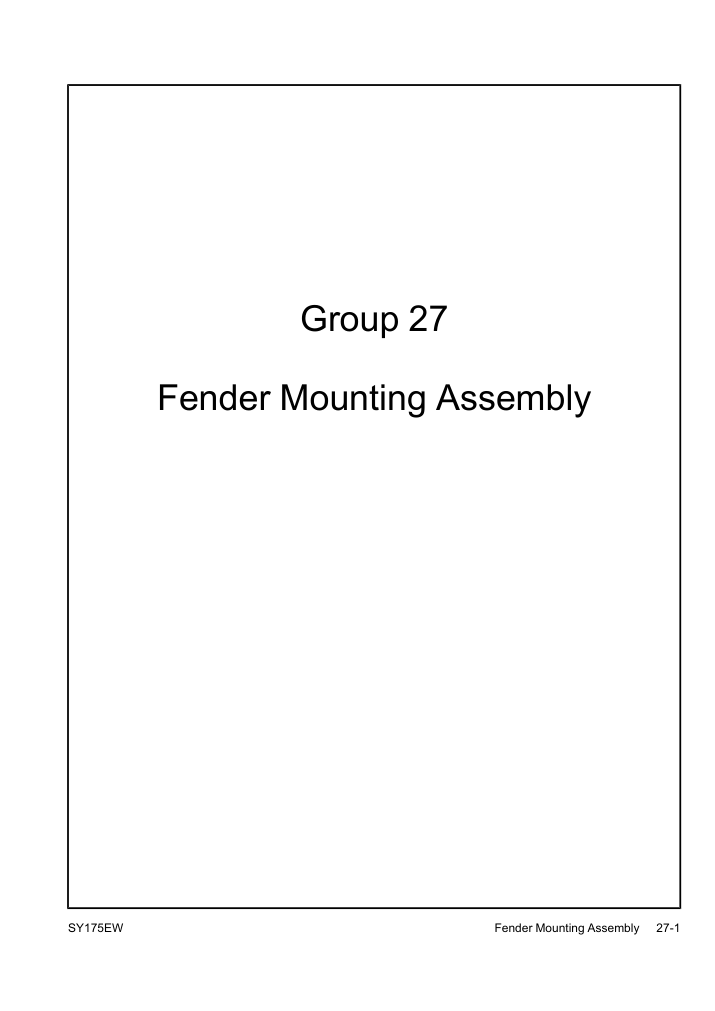 Fender mounting assembly